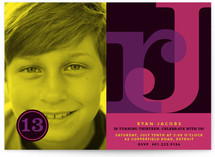 Serif-ly Children's Birthday Party Invitations