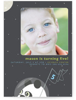Intergalactic Children's Birthday Party Invitations