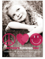 A Groovy Birthday Children's Birthday Party Invitations