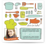 Le Petit Chef Children's Birthday Party Invitations