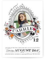 Hollywood Glam Children's Birthday Party Invitations