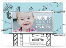 Birthday Billboard Children's Birthday Party Invitations