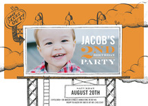 Birthday Billboard Children's Birthday Party Invitations