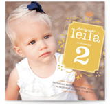 Petite Princess Children's Birthday Party Invitations