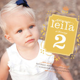 Petite Princess Children's Birthday Party Invitations