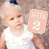 Petite Princess Children's Birthday Party Invitations