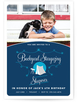 Stargazing Children's Birthday Party Invitations