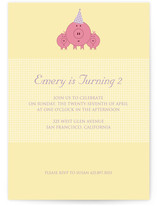 These Little Piggies Children's Birthday Party Invitations
