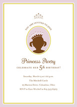 princess Children's Birthday Party Invitations