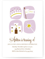 royal celebration Children's Birthday Party Invitations