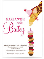 make a wish Children's Birthday Party Invitations