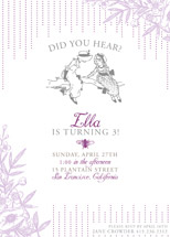 Tree Climbers Children's Birthday Party Invitations