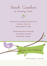 Tweet Tweet Children's Birthday Party Invitations