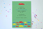 Modern Transportation Children's Birthday Party Invitations