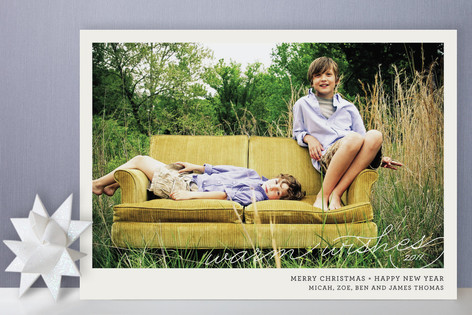 Vintage Photograph Christmas Photo Cards