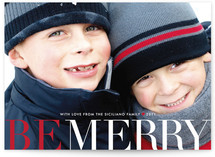 Big and Merry Christmas Photo Cards