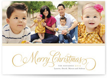 Sweet and Simple Merry Christmas Photo Cards