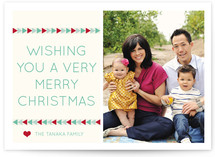 Warmest Wishes Christmas Photo Cards