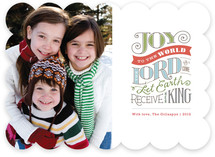 Joy to the World Christmas Photo Cards
