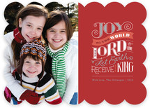Joy to the World Christmas Photo Cards