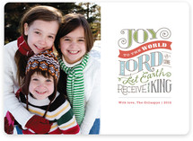 Joy to the World Christmas Photo Cards