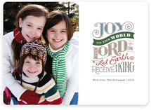 Joy to the World Christmas Photo Cards
