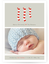 A New Stocking Christmas Photo Cards