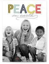 Modern Headline Christmas Photo Cards