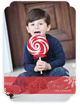 Frosted Christmas Christmas Photo Cards