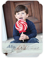 Frosted Christmas Christmas Photo Cards