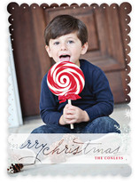 Frosted Christmas Christmas Photo Cards