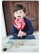 Frosted Christmas Christmas Photo Cards