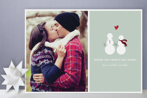 Baby It's Cold Outside Christmas Photo Cards
