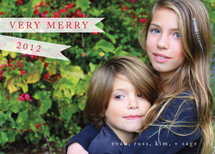 Very Merry Christmas Photo Cards