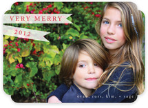 Very Merry Christmas Photo Cards