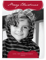 Modern Whimsy Christmas Photo Cards