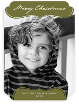 Modern Whimsy Christmas Photo Cards