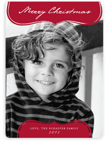 Modern Whimsy Christmas Photo Cards