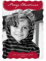 Modern Whimsy Christmas Photo Cards