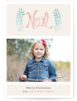 Antique Noel Christmas Photo Cards