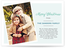 Holiday Letter Christmas Photo Cards
