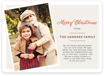 Holiday Letter Christmas Photo Cards