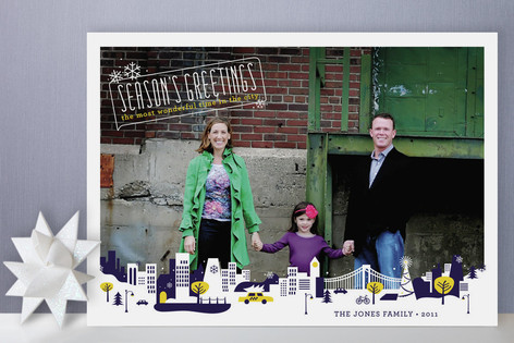 City Greetings Christmas Photo Cards