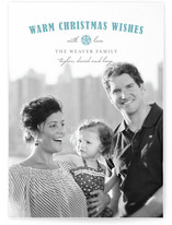 Peaceful Wishes Christmas Photo Cards