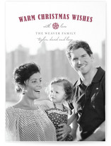 Peaceful Wishes Christmas Photo Cards