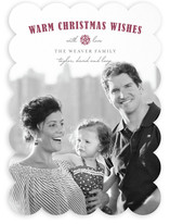 Peaceful Wishes Christmas Photo Cards