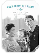 Peaceful Wishes Christmas Photo Cards