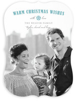 Peaceful Wishes Christmas Photo Cards