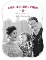 Peaceful Wishes Christmas Photo Cards