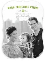 Peaceful Wishes Christmas Photo Cards